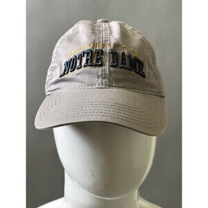 Unisex Adjustable Strapback Legacy University Of Notre Dame Embroidered Hat Cap